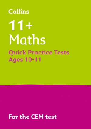 Collins 11. 11 MAT QUICK PT AGE 10-11 CEM. Harper Collins Publishers - UK Wholesale Acct, 2017.