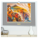 Expressionistische Landschaften (hochwertiger Premium Wandkalender 2025 DIN A2 quer), Kunstdruck in Hochglanz