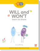 Read + Play  Social Skills Bundle 2 Will and Won't  learn to share
