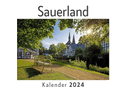 Sauerland (Wandkalender 2024, Kalender DIN A4 quer, Monatskalender im Querformat mit Kalendarium, Das perfekte Geschenk)