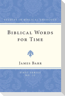 Biblical Words for Time
