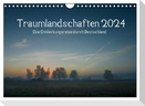 Traumlandschaften 2024 (Wandkalender 2024 DIN A4 quer), CALVENDO Monatskalender