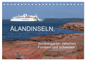 Ålandinseln. Schärengarten zwischen Finnland und Schweden (Tischkalender 2025 DIN A5 quer), CALVENDO Monatskalender
