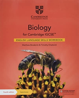Broderick, Matthew / Timothy Chadwick. Biology for Cambridge Igcse(tm) English Language Skills Workbook with Digital Access (2 Years). Cambridge University Press & Assessment, 2022.