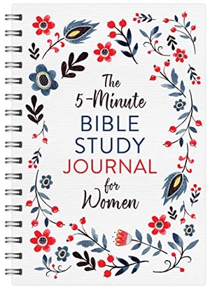 Compiled By Barbour Staff / Emily Biggers. The 5-Minute Bible Study Journal for Women. Barbour Publishing, 2020.