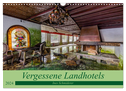 Vergessene Landhotels (Wandkalender 2024 DIN A3 quer), CALVENDO Monatskalender