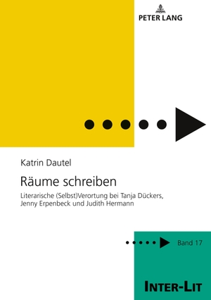 Dautel, Katrin. Räume schreiben - Literarische (Selbst)Verortung bei Tanja Dückers, Jenny Erpenbeck und Judith Hermann. Peter Lang, 2019.