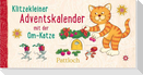 Klitzekleiner Adventskalender mit der Om-Katze