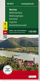 Wachau, Wander-, Rad- und Freizeitkarte 1:50.000, freytag & berndt, WK 0071