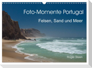 Foto-Momente Portugal - Felsen, Sand und Meer (Wandkalender 2024 DIN A3 quer), CALVENDO Monatskalender