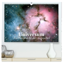 Universum. Farbenpracht der Gasnebel (hochwertiger Premium Wandkalender 2025 DIN A2 quer), Kunstdruck in Hochglanz