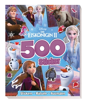 Panini. Disney Die Eiskönigin 2: 500 Sticker - Stickern - Rätseln - Ausmalen - Activityblock mit 500 Stickern. Panini Verlags GmbH, 2024.