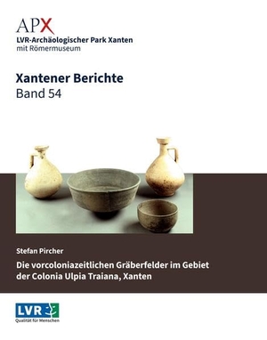 Pircher, Stefan. Xantener Berichte Band 54 - Die vorcoloniazeitlichen Gräberfelder im Gebiet der Colonia Ulpia Traiana, Xanten. Eine Siedlungsraumanalyse anhand der Bestattungen des 1. Jahrhunderts n. Chr.. Nünnerich-Asmus Verlag, 2026.