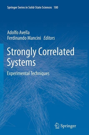 Mancini, Ferdinando / Adolfo Avella (Hrsg.). Strongly Correlated Systems - Experimental Techniques. Springer Berlin Heidelberg, 2016.