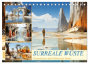 Surreale Wüste (Tischkalender 2025 DIN A5 quer), CALVENDO Monatskalender