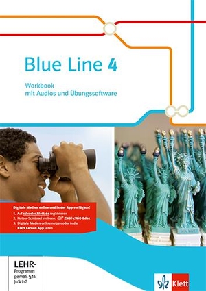 Blue Line. Workbook mit Audios und Übungssoftware 8. Schuljahr. Ausgabe 2014. Klett Ernst /Schulbuch, 2017.