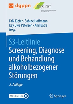 Kiefer, Falk / Anil Batra et al (Hrsg.). S3-Leitlinie Screening, Diagnose und Behandlung alkoholbezogener Störungen. Springer Berlin Heidelberg, 2022.