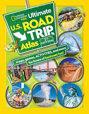 Boyer, Crispin. National Geographic Kids Ultimate U.S. Road Trip Atlas, 2nd Edition. Disney - Rhcb, 2020.