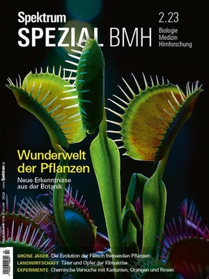 Spektrum der Wissenschaft / Spektrum der Wissenschaft. Spektrum Spezial BMH - Wunderwelt der Pflanzen - Neue Erkenntnisse aus der Botanik. Spektrum D. Wissenschaft, 2023.