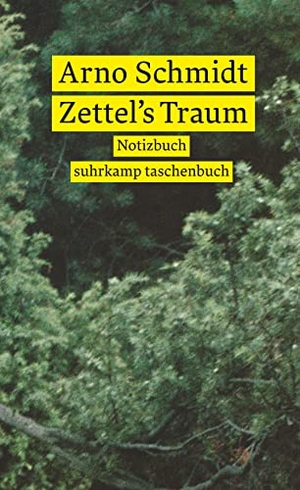 Suhrkamp Verlag (Hrsg.). Notizbuch suhrkamp taschenbuch - Zettel's Traum | 240 blanko Seiten. Suhrkamp Verlag AG, 2022.