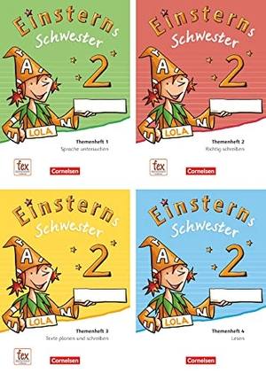 Bauer, Roland / Dreier-Kuzuhara, Daniela et al. Einsterns Schwester - Sprache und Lesen 2. Schuljahr. Themenheft 1-4 und Projektheft mit Schuber. Verbrauchsmaterial - Themenhefte 1-4 und Projektheft mit Schuber - Verbrauchsmaterial. Cornelsen Verlag GmbH, 2015.