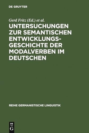 Gloning, Thomas / Gerd Fritz (Hrsg.). Untersuchungen zur semantischen Entwicklungsgeschichte der Modalverben im Deutschen. De Gruyter, 1997.