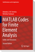MATLAB Codes for Finite Element Analysis