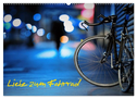 Liebe zum Fahrrad (Wandkalender 2024 DIN A2 quer), CALVENDO Monatskalender