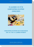 IV. Jahrbuch für Lebensphilosophie 2008/2009