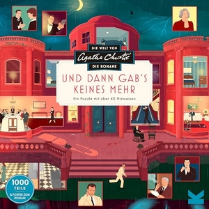 Agatha, Christie. Die Welt von Agatha Christie: Und dann gab's keines mehr - Ein 1000-Teile-Puzzle. Laurence King Verlag GmbH, 2025.