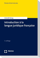 Introduction à la langue juridique française