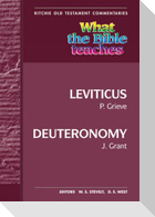 What the Bible Teaches - Leviticus to Deuteronomy