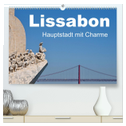Lissabon - Hauptstadt mit Charme (hochwertiger Premium Wandkalender 2025 DIN A2 quer), Kunstdruck in Hochglanz