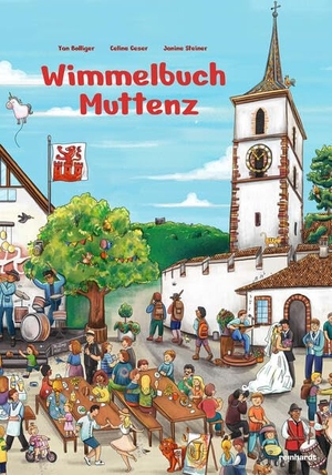 Bolliger, Yan / Janine Steiner (Hrsg.). Wimmelbuch Muttenz. Reinhardt Friedrich Verla, 2025.
