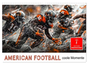 American Football - coole Momente (Wandkalender 2025 DIN A3 quer), CALVENDO Monatskalender