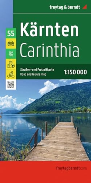 Freytag & Berndt (Hrsg.). freytag & berndt Straßenkarte Kärnten 1:150.000 - Straßen- und Freizeitkarte, mit Infos, Top Tips, Innenstadtpläne, Radrouten. Freytag + Berndt, 2024.