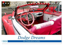 Dodge Dreams - Ein Traumcabrio in Kuba (Tischkalender 2024 DIN A5 quer), CALVENDO Monatskalender