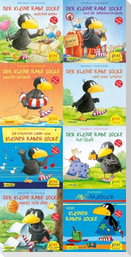 Pixi-Box 193: Der kleine Rabe Socke mit Stickern (8x8 Exemplare)