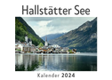Hallstätter See (Wandkalender 2024, Kalender DIN A4 quer, Monatskalender im Querformat mit Kalendarium, Das perfekte Geschenk)