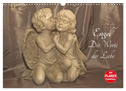 Engel - Die Worte der Liebe (Wandkalender 2024 DIN A3 quer), CALVENDO Monatskalender