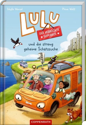 Wenzel, Sibylle. Lulu, der verrückte Superbus (Bd. 2) - und die streng geheime Schatzsuche. Coppenrath, 2026.