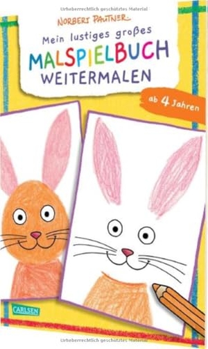 Pautner, Norbert. Mein lustiges großes Malspielbuch: Weitermalen (ab 4 Jahren). Carlsen Verlag GmbH, 2025.