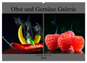 Obst und Gemüse Galerie (Wandkalender 2024 DIN A2 quer), CALVENDO Monatskalender