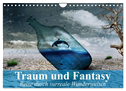 Traum und Fantasy. Reise durch surreale Wunderwelten (Wandkalender 2024 DIN A4 quer), CALVENDO Monatskalender