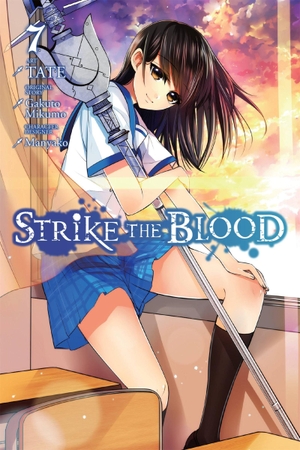 Mikumo, Gakuto. Strike the Blood, Vol. 7 (Manga). Yen Press, 2017.