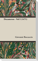 Decameron - Vol I (1471)