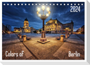 Colors of Berlin 2024 (Tischkalender 2024 DIN A5 quer), CALVENDO Monatskalender