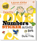Charlie and Lola: Exactly One Numbers Sticker Activity Book