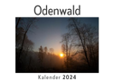 Odenwald (Wandkalender 2024, Kalender DIN A4 quer, Monatskalender im Querformat mit Kalendarium, Das perfekte Geschenk)
