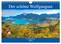 Der schöne Wolfgangsee im Salzkammergut (Wandkalender 2025 DIN A4 quer), CALVENDO Monatskalender